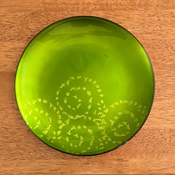 Glass plates gold foil back - Set of 2 - Picture 2 of 6